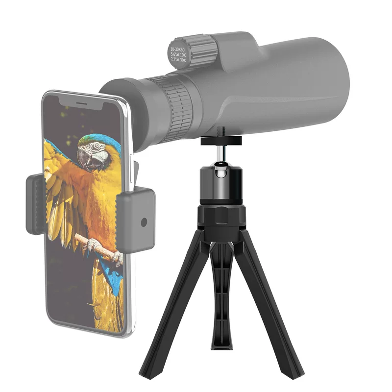 pronite Telescope, tripod, table mobile phone