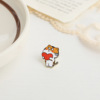 Cartoon cute earrings, advanced silver needle, high-quality style, wholesale