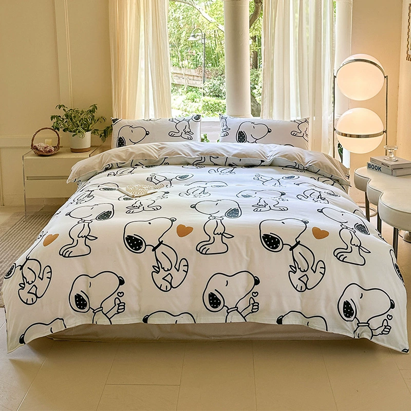 Duvet cover, cartoon pattern, winter home bedding — multiple cute patterns, sizes 150–220×240 cm