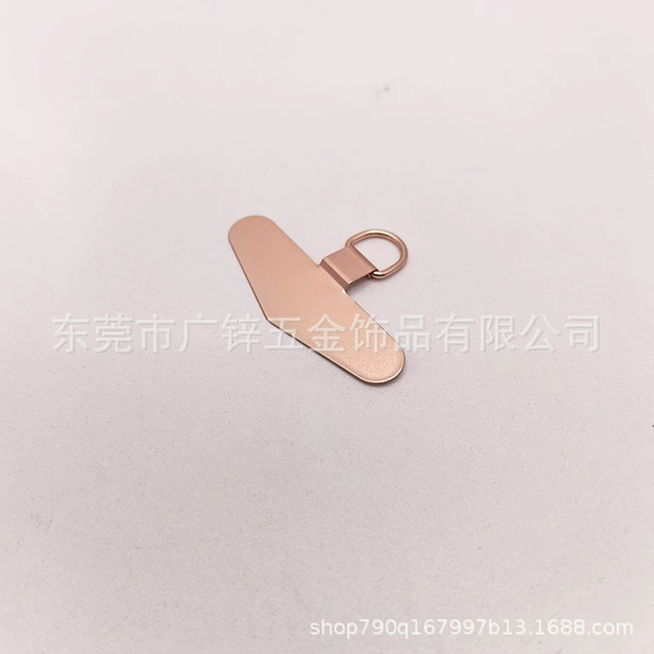 D buckle triangle style-rose gold