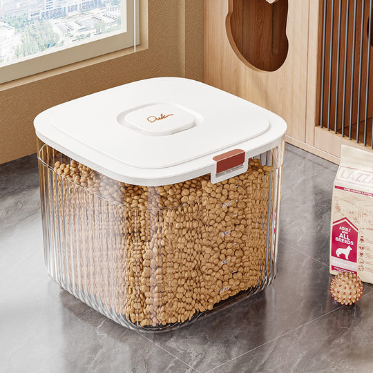 Household Cat Food Storage Barrel Freeze-Dried Dog Food Sealed Barrel Cat Pet Food Moisture-Proof Storage Storage Box Food Storage Barrel