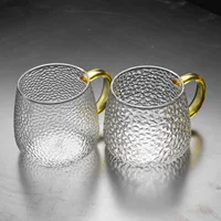 Glass coffee flavored tea, high quality tea cup