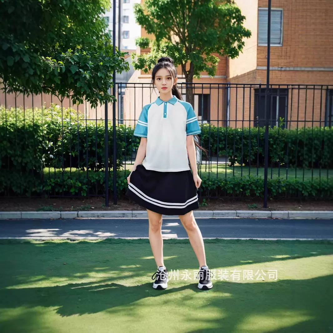 定制中小学生校服休闲夏季款中大童六一儿童节表演服装运动会套装