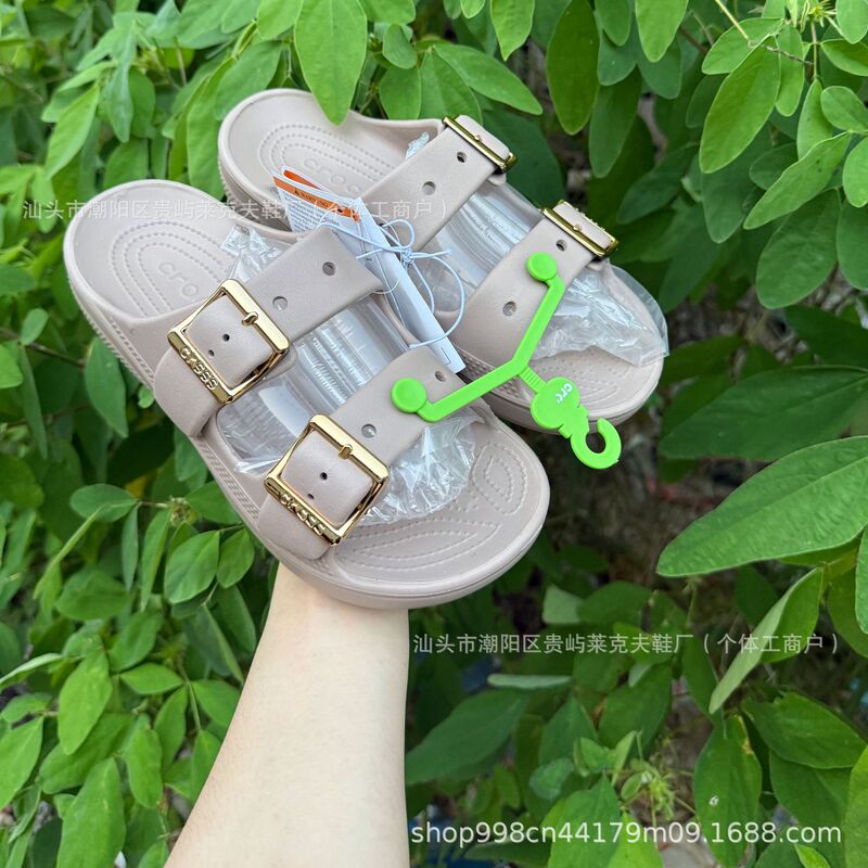2026 Summer Southeast Asia Cross-Border Cro Double-Strap Sandals Classic Style Beach Shoes with Holes 2026 Summer Southeast Asia Cross-Border Cro Double-Strap Sandals Classic Style Beach Shoes with Holes