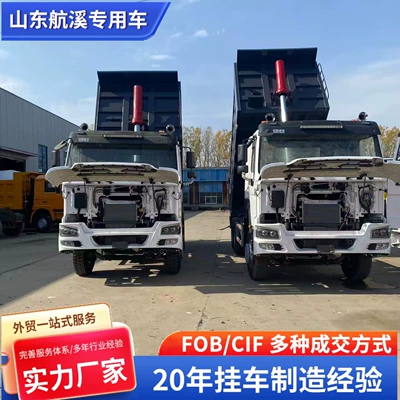 Cross-Border Howo Dump Truck, 371 Yük maşınları