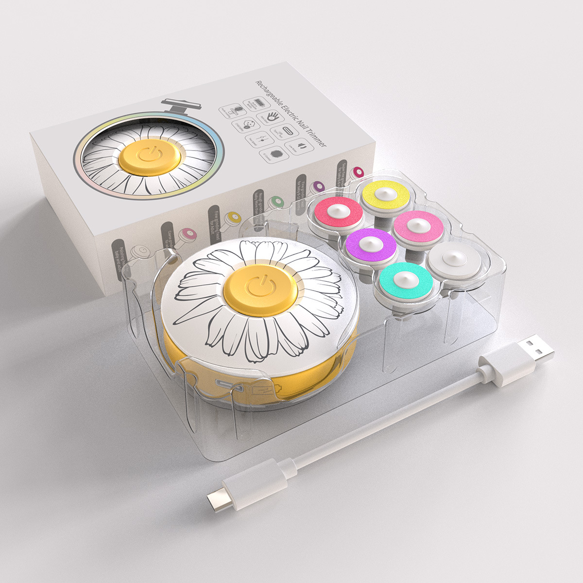 화이트 데이지 [400 mA】 영어 버전