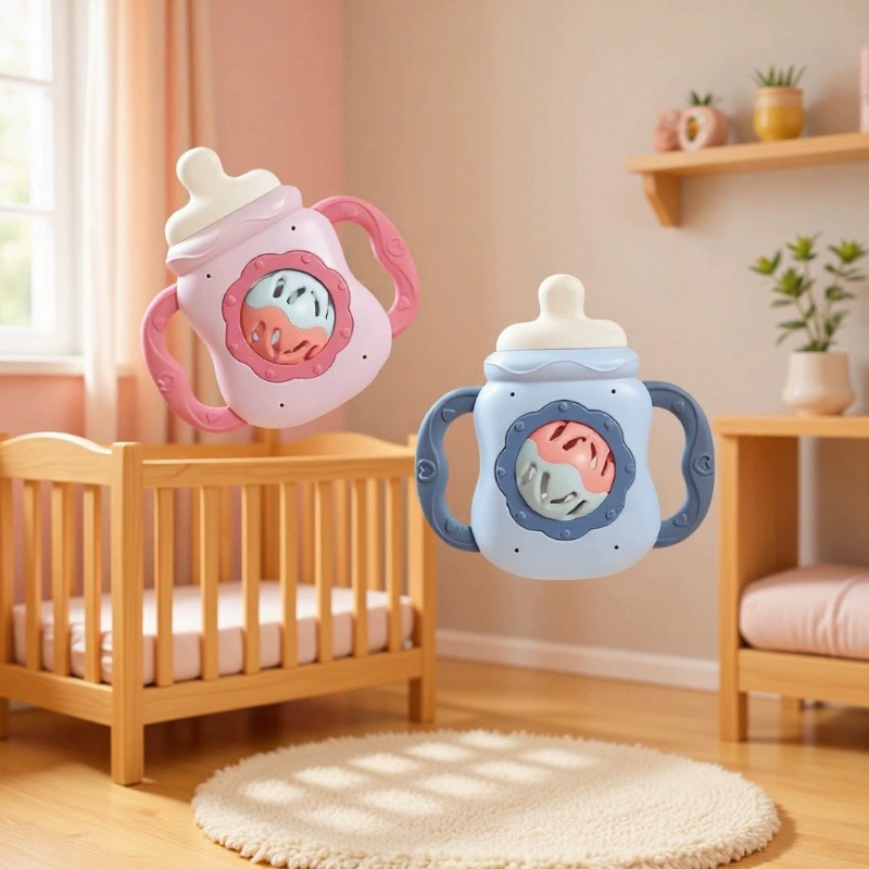 Детское прорезыватель, beanbag из мягкой резины, бутылочка, игрушка, может кусаться, раннее образование, 0-3-6-8 месяцев