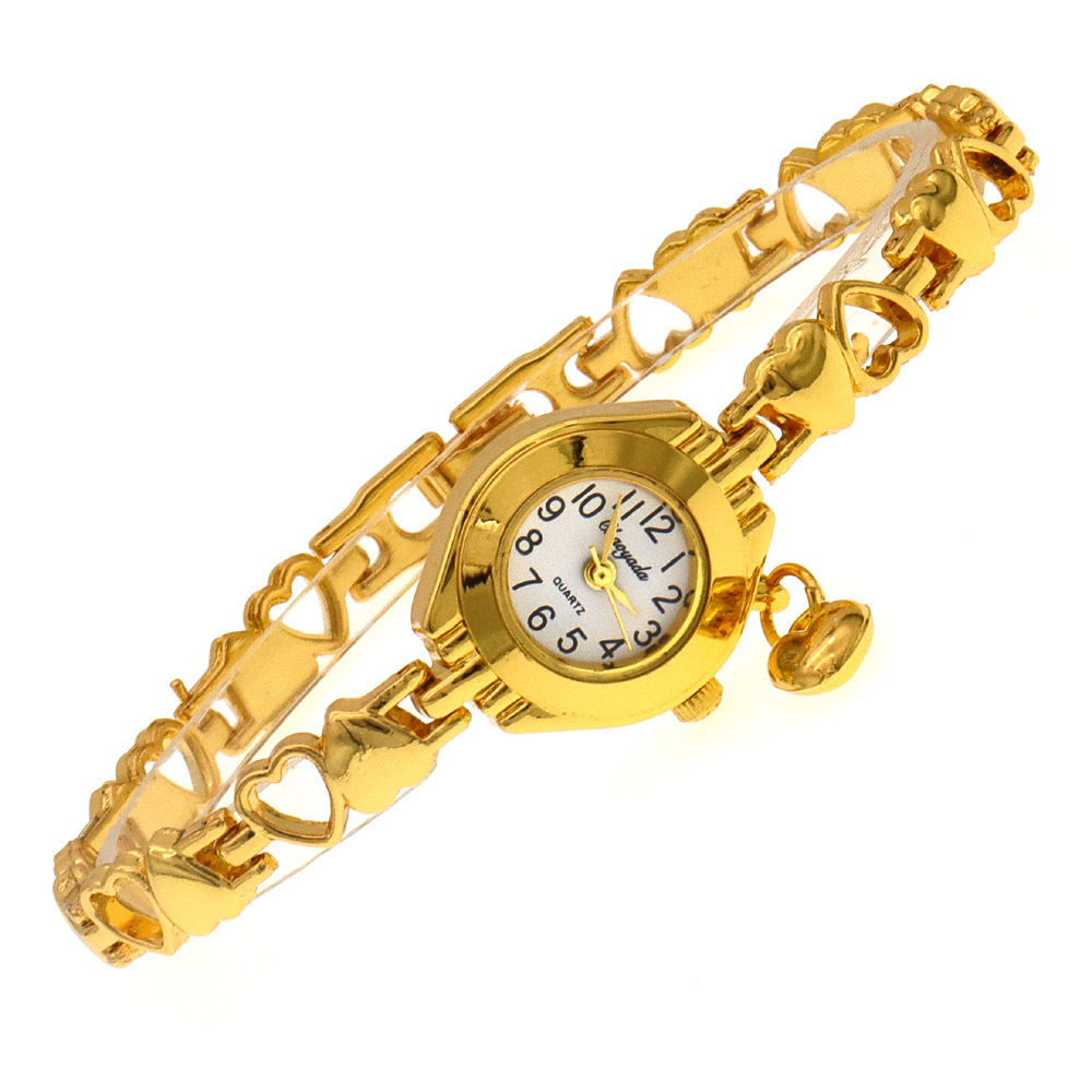 80g Weight Ordinary Glass Mirror Material Alloy Strap Material Watch Classification Pointer+Number Display Type Buckle Buckle Style Round Dial Shape Daily Occasion Quartz Movement Heart Shape Pattern Women's Gender Casual, Classic Style Style Casual Classic Style Heart Shape Buckle Quartz Watch Women's Watches 7