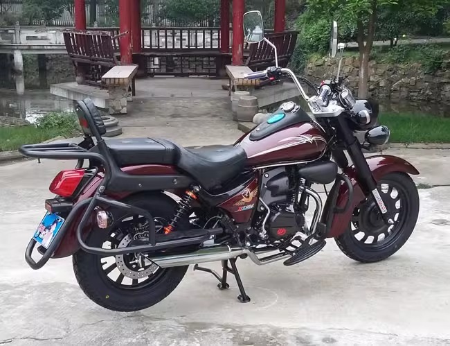 Retro Motorcycle Sports Car 200Cc National Iv Efi Can Be Licensed Storm Harley Prince Fuel Straddle Street Motorcycle
