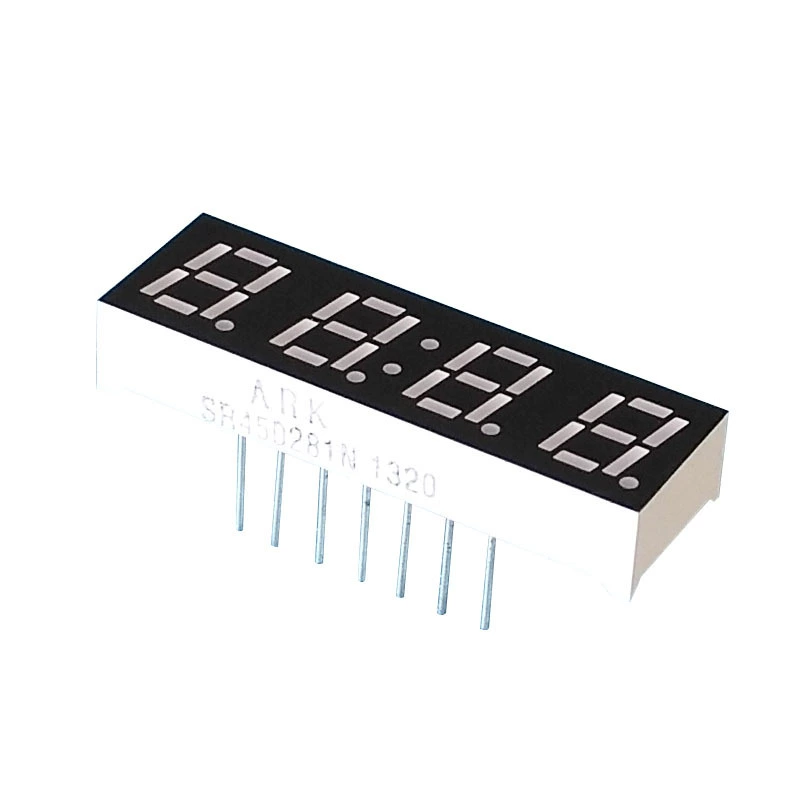 ARK Ark SR450281N Highlight 0.28 Four -in -Together Yin Band Clock Screen Red LED Digital Tube