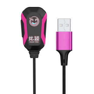 Xuanqi USB metal plug comes with 360 Rotating clip convenient, solid and practical cool luminous collar clip microphone