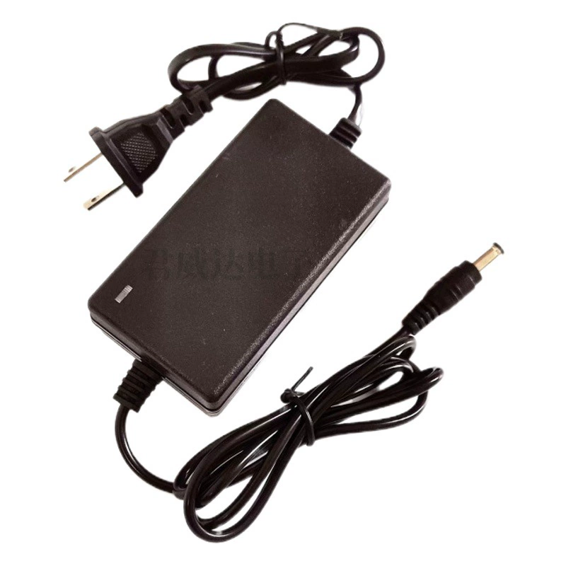 Адаптер питания 12В 2А, двухпроводной, для настольных камер видеонаблюдения, светодиодных лент, с выключателем 12В 1А