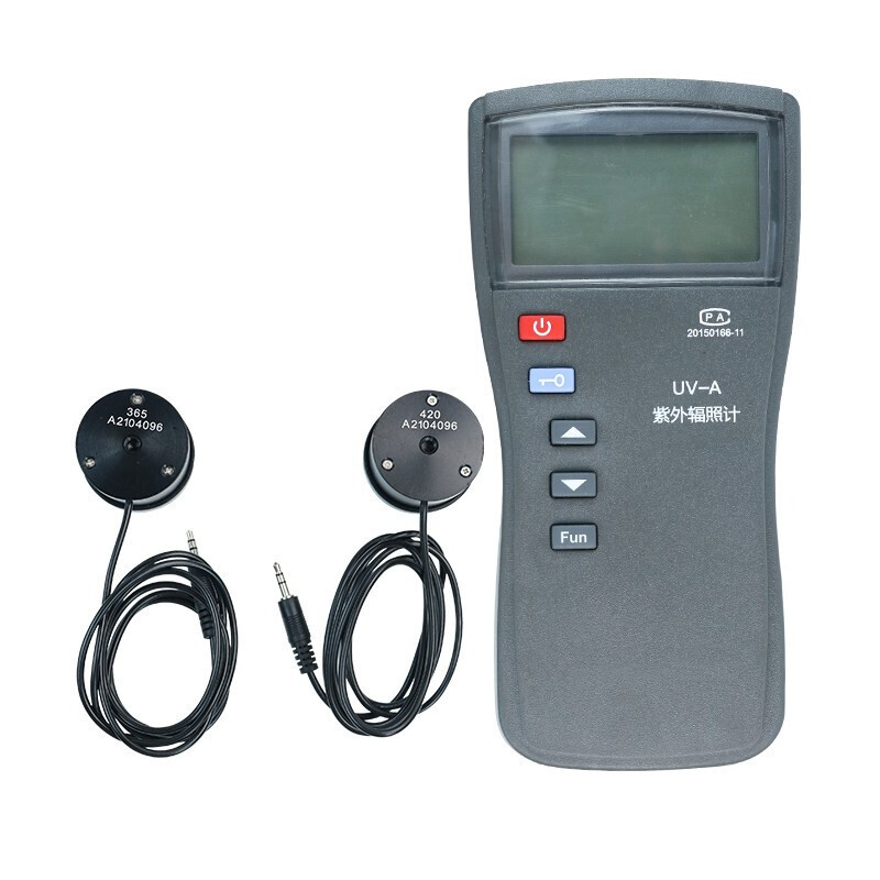 北师大UV-A紫外辐照计单365nm自动双通道辐射照度计紫外线测定仪