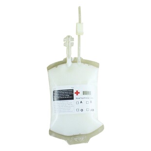 Halloween Blood Bag Beverage Bag Fruit Juice Energy Bag Vampire Diaries Bloodbag Double Tube Beverage Bag