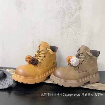 Martens, ретро джинсовая матовая демисезонная подвеска подходит для мужчин и женщин, плюшевая, 2025 года