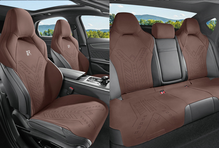 Byd Han Special Saddle Cushion Car Seat Cushion Four-Season Universal Seat Cover Breathable Suede Leather Seat Cushion Interior Accessories