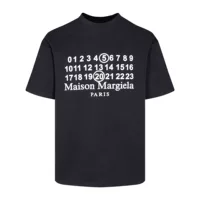 Maison Margiela mm6 520 limited model Xi Mengyao same four-corner stitching short-sleeved T-shirt