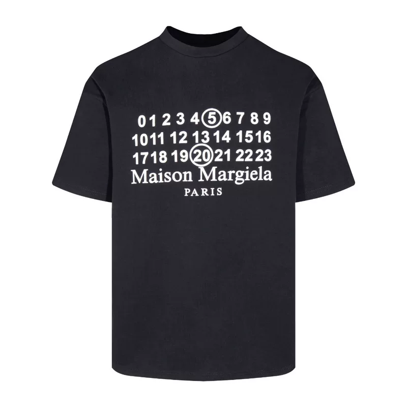 Maison Margiela mm6 520 limited model Xi Mengyao same four-corner stitching short-sleeved T-shirt