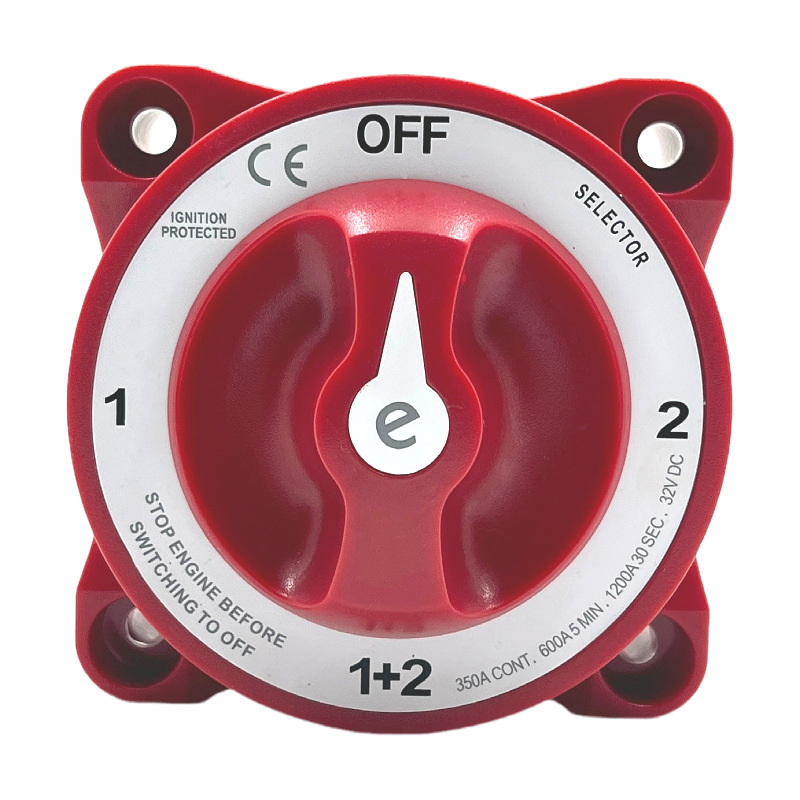 Source manufacturers cross-border marine yacht battery power-off switch 12-48V power master switch blue sea E series