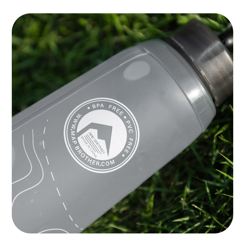 Tuhang Outdoor-Sportflasche, weich, faltbar, für Trailrunning, Marathon, tragbarer Wasserbecher_voghion.com