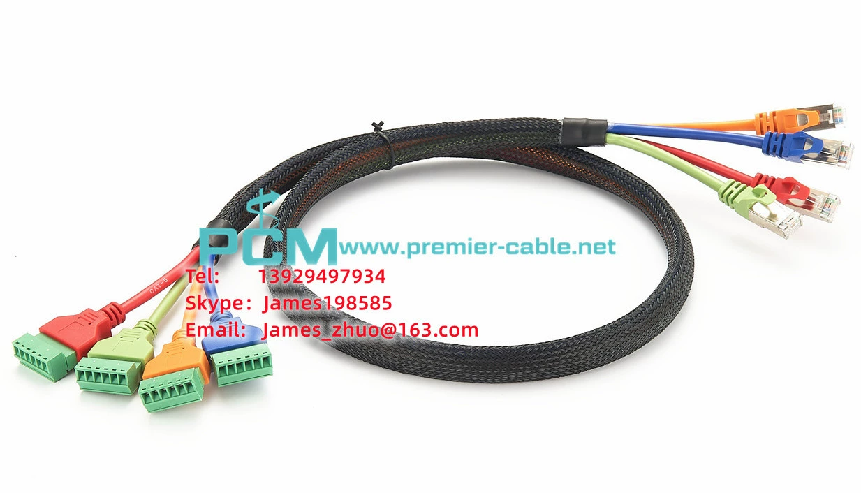MODBUS адаптер кабель компактный MasterPact RJ45 к открытому коннектору адаптер