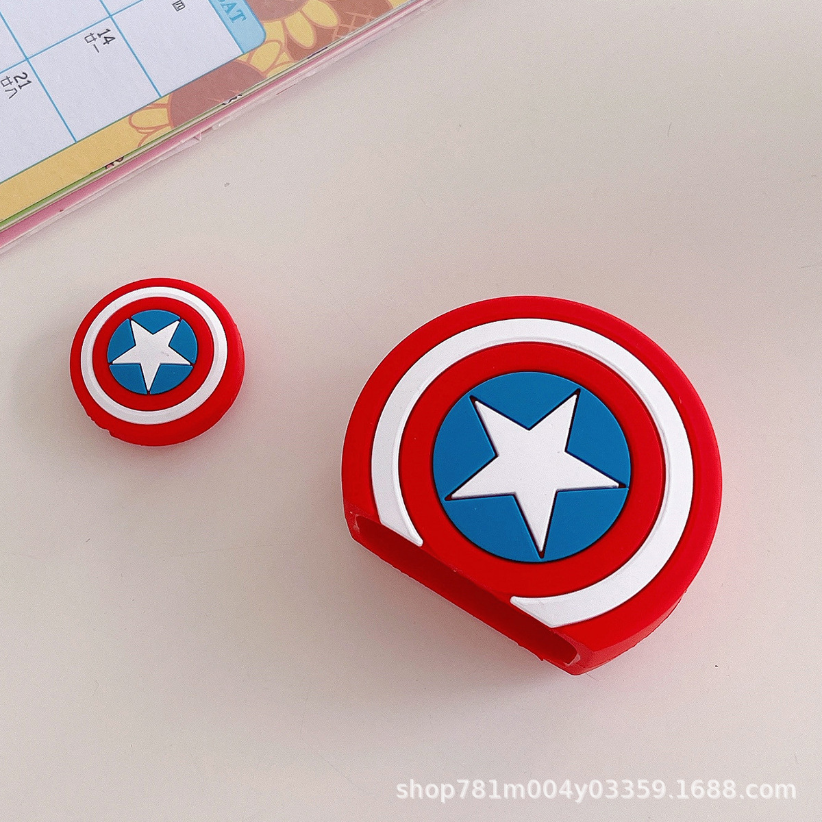 Nuevo cable de datos de dibujos animados cubierta protectora adecuado para Apple carga rápida cabeza 18/20W carga cabeza cubierta protectora Winder