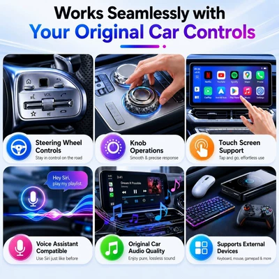Box, Simsiz CarPlay və Android Auto