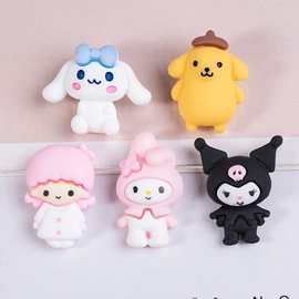 卡通树脂配件美乐蒂库洛米玉桂狗 diy手机壳贴片 收纳盒车饰摆件