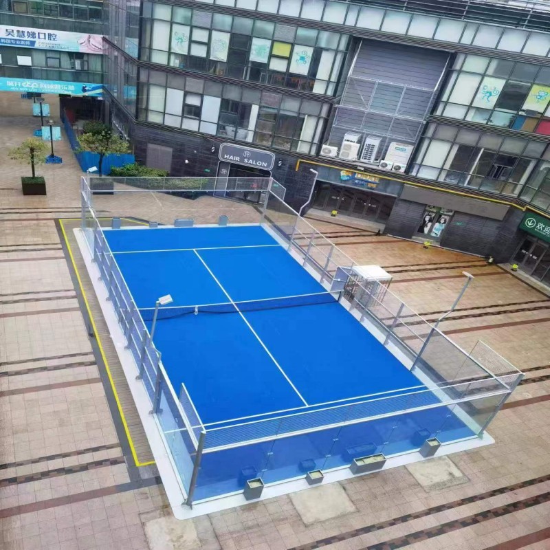 ʱ׼ߴ¶20*10˫򳡵ضưװpadel court