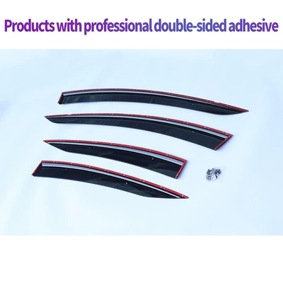 2011-2019Window visors, Rain shield