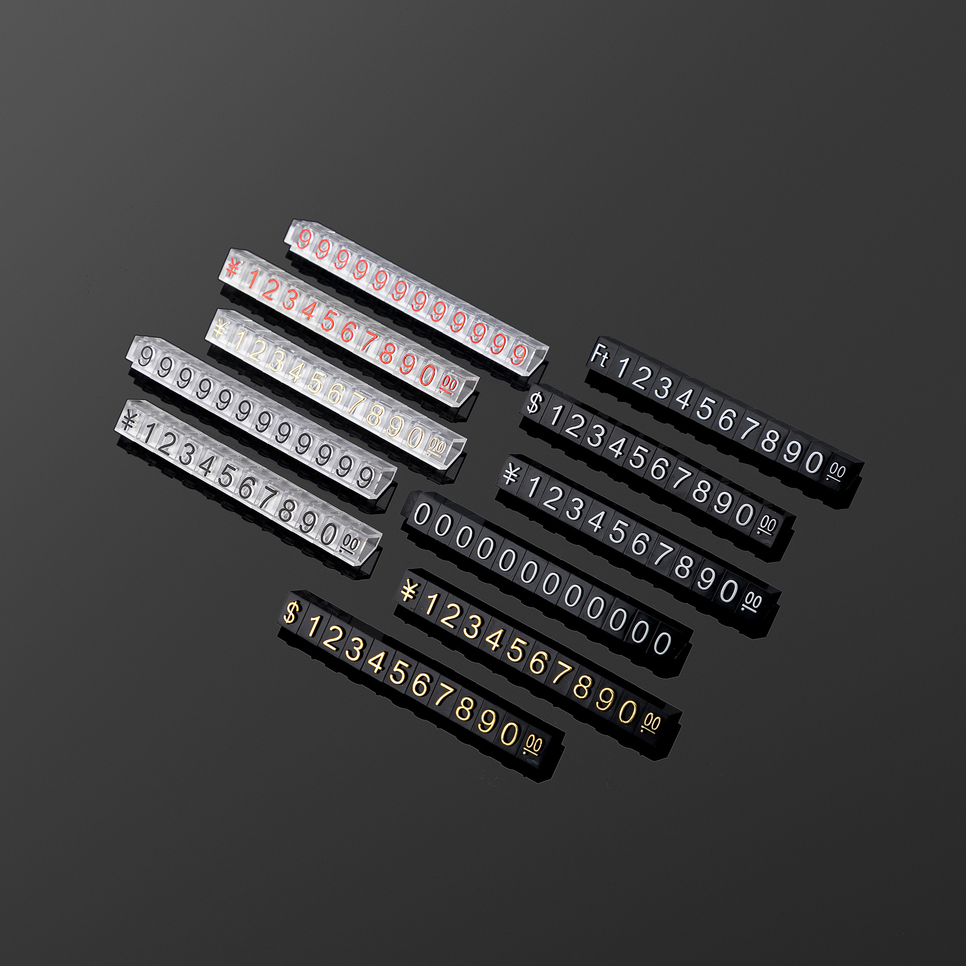 KJ厂家供应手机鞋包亚克力加工立体标价牌abs塑料标牌立体标价牌