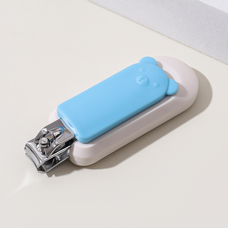 Cortaúñas de Seguridad para Bebé Plástico y Acero al Carbono para Recién Nacidos y Niños image 6