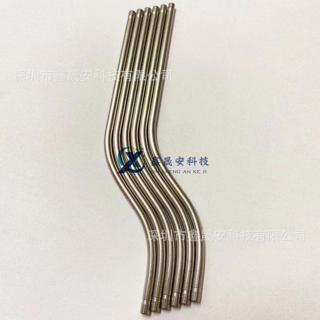 304不锈钢管切割 折弯磨尖倒角 数控CNC车铣 凹槽螺纹