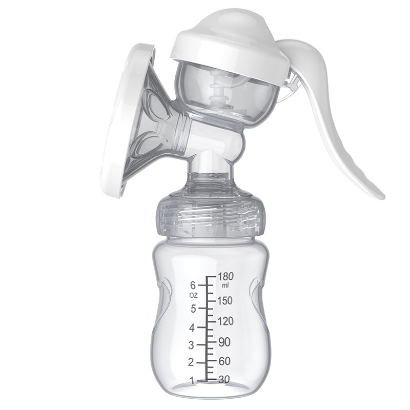Fábrica directa corta boca ancha ventosa de leche manual portátil bebé colector de leche materna fabricantes de leche materna lotes