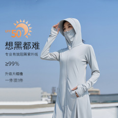 女性のためのミッドレングスの日焼け止め服夏通気性抗 UV 皮膚服日焼け止め服 UPF50+ 軽量屋外