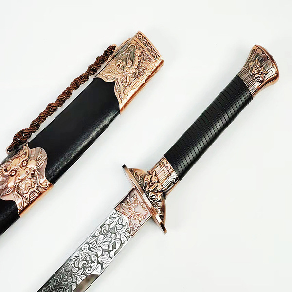 Metal Cold Weapon Tiger Head Sword Sword Unknown Blade Film and…