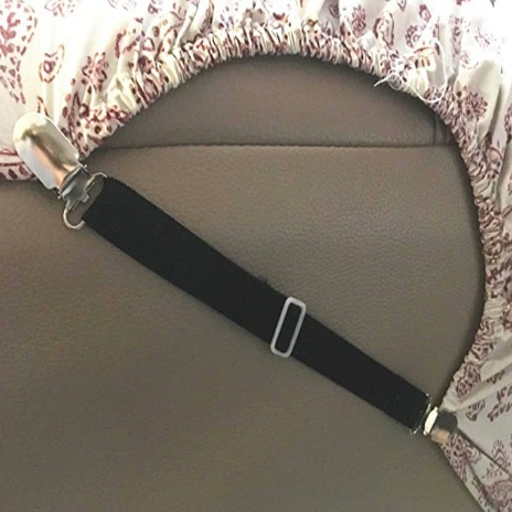 Hoja de cama de dos clips pinza de arena hoja de cama clip de fijación hoja de cama antideslizante fijación hebilla multifuncional ajustable hoja de cama