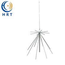 100-3000MHz FM/VHF/UHF/GSM/4G 宽频广播信号增强全向盘锥天线