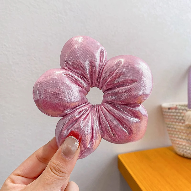 Mickey culo, lunares, flores, círculos para el cabello del intestino grueso, linda cabeza de bola, cabello de placa de dibujos animados, tocado de sentido avanzado, cuerda para la cabeza de felpa