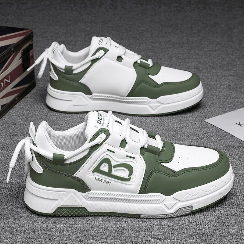 Мужские кеды из канваса, зимний повседневный спортивный дизайн, нишевая мужская обувь, новая модель 2025 года, студенческие кроссовки на толстой подошве.