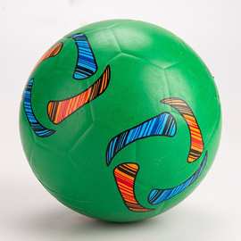 橡胶足球5号PU绕线橡胶内胆机缝 成人训练比赛专用户外运动足球