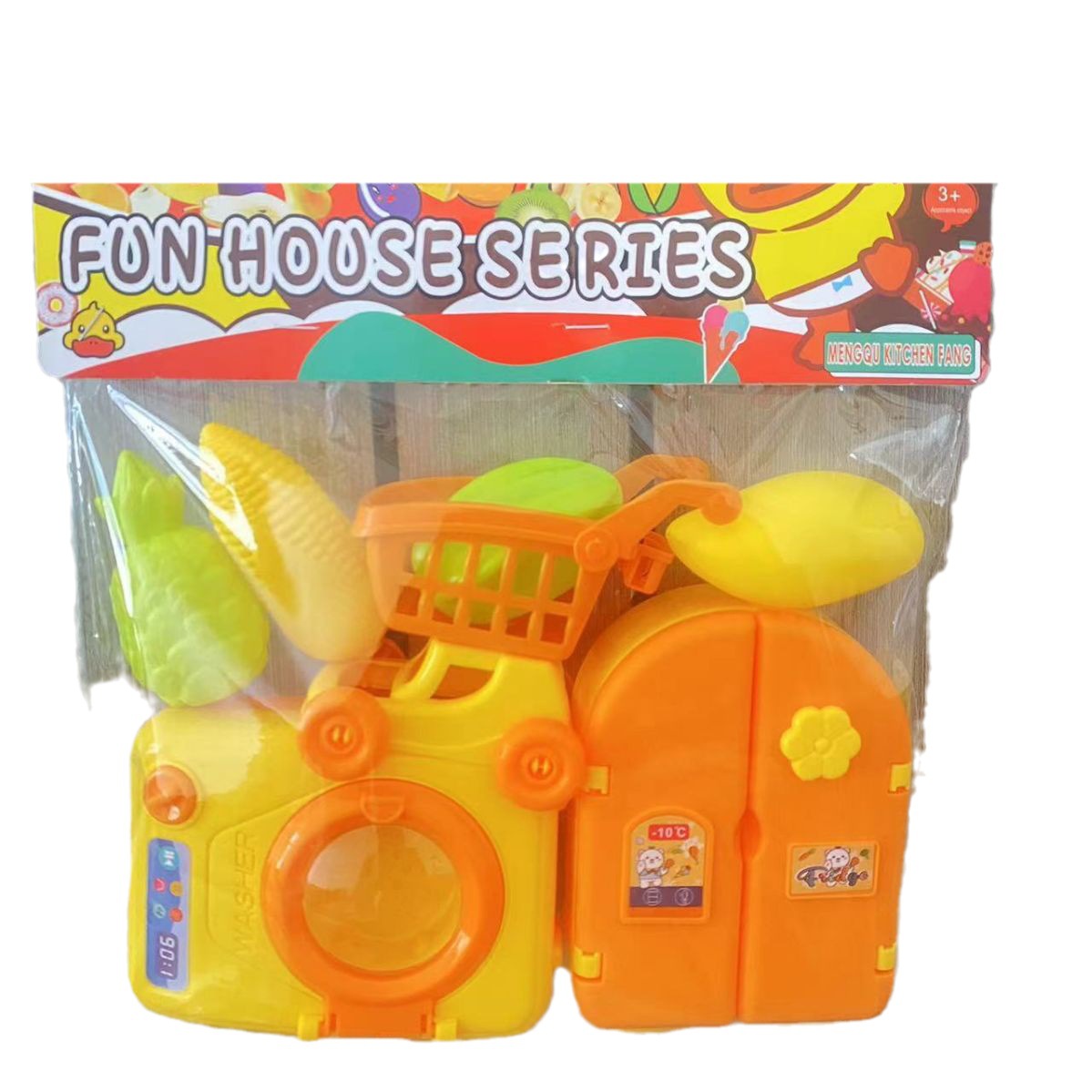 Casa de Juegos para niños juguete simulación cocina eléctrica cocina inducción refrigerador carrito rompecabezas niños y niñas