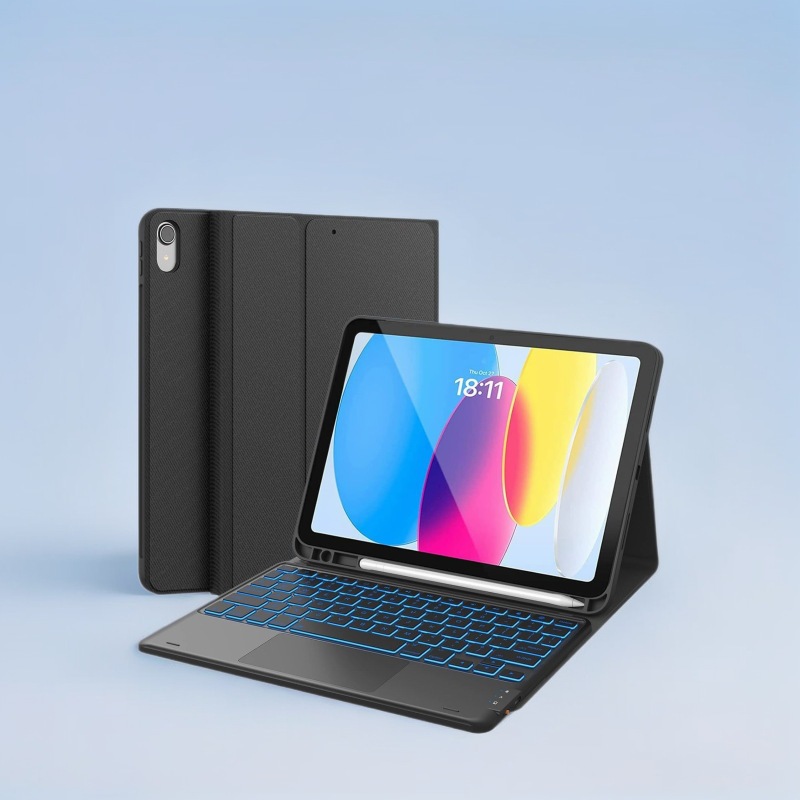 Suitable for iPad 11Th Generation/Ipad 10Th Generation 10.9 iPad Protective Case iPad Bluetooth Keyboard Magic Touch 2025