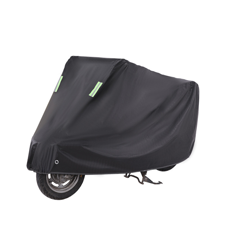 Manufacturer's in-stock hot-selling motorcycle cover for rain, sun, and dust protection, thickened full-coverage sun protection cover for electric vehicles