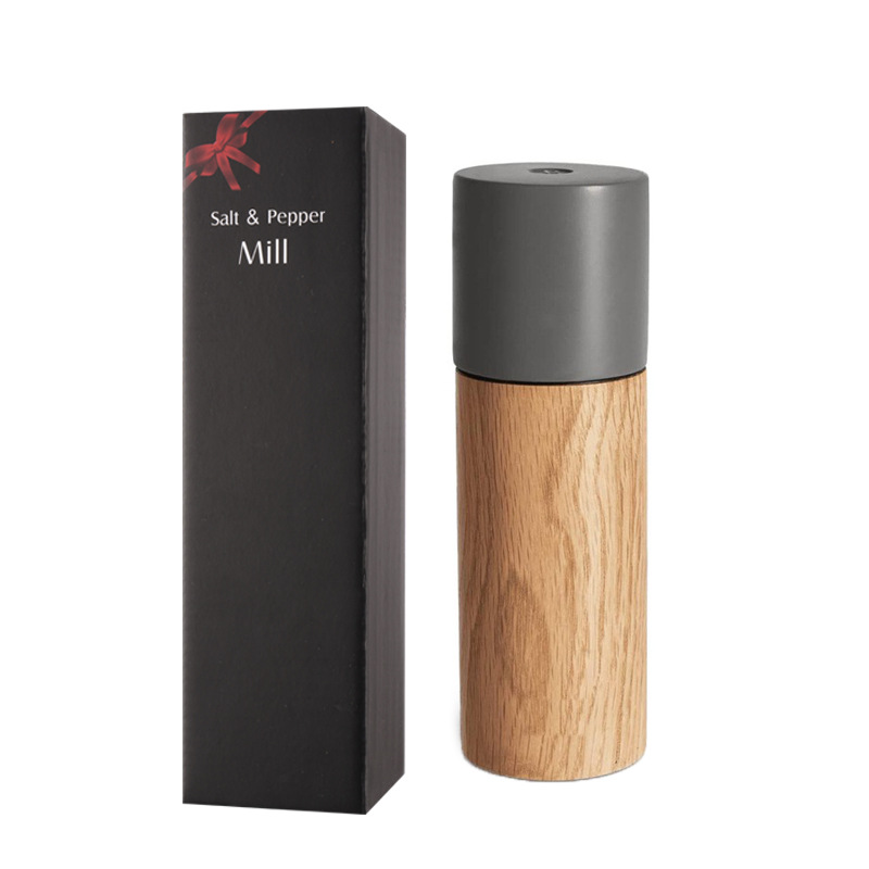 Molino de pimienta de madera para el hogar molino de pimienta manual ajuste inferior molino de pimienta herramientas de cocina