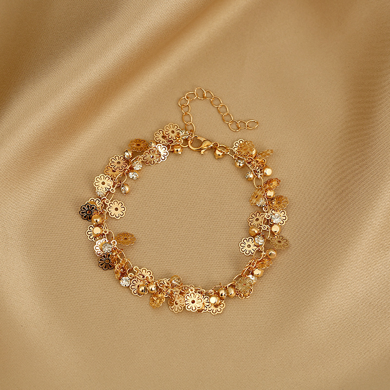 Fashion Flower Copper Plating Womenu0027S Bracelets Anklet