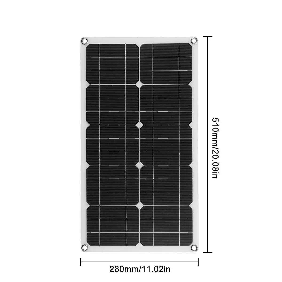 Солнечная батарея монокристалл, зарядное устройство, контроллер, 100W, 18V, 10A (A20), 20A (A30), 30A