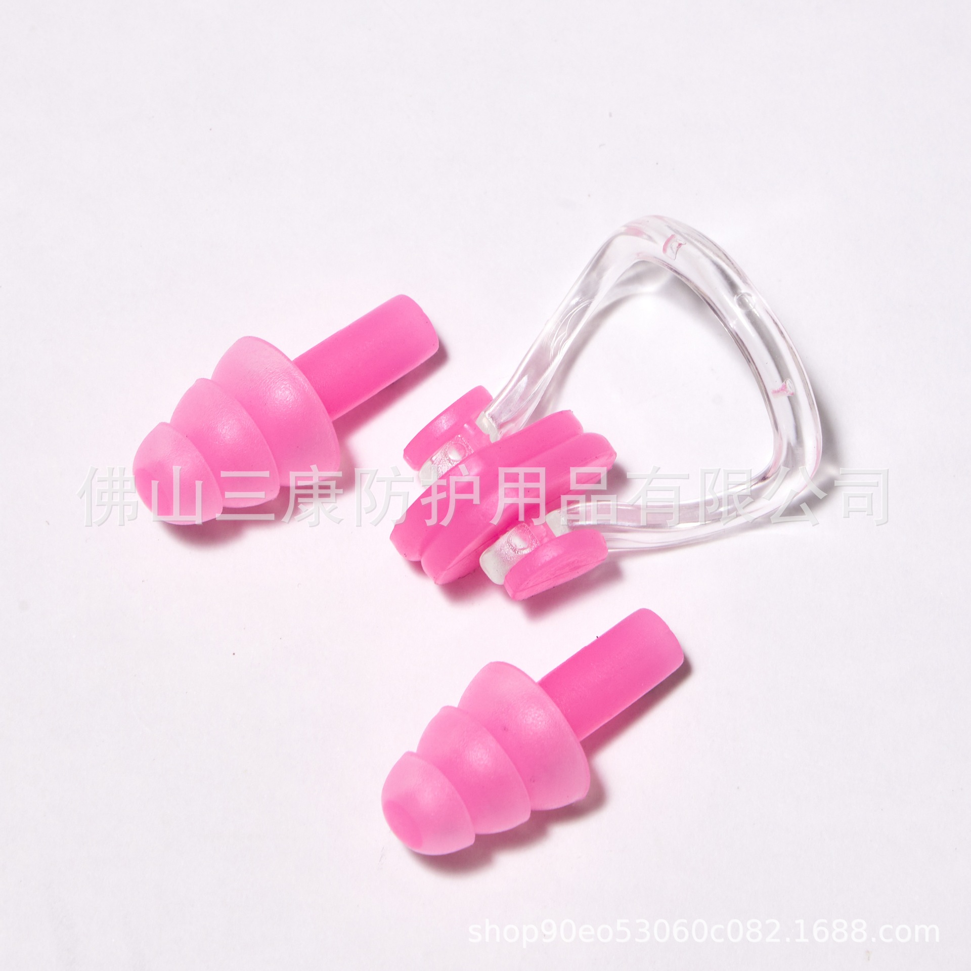 2026 fábrica directa bolsa de tapones de nariz conjunto natación tapones de nariz impermeable tapones de nariz asfixiante image 12