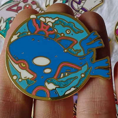 Yaxa sancaqları – Pokémon Brooch, Pet Elf - a9-kyogre