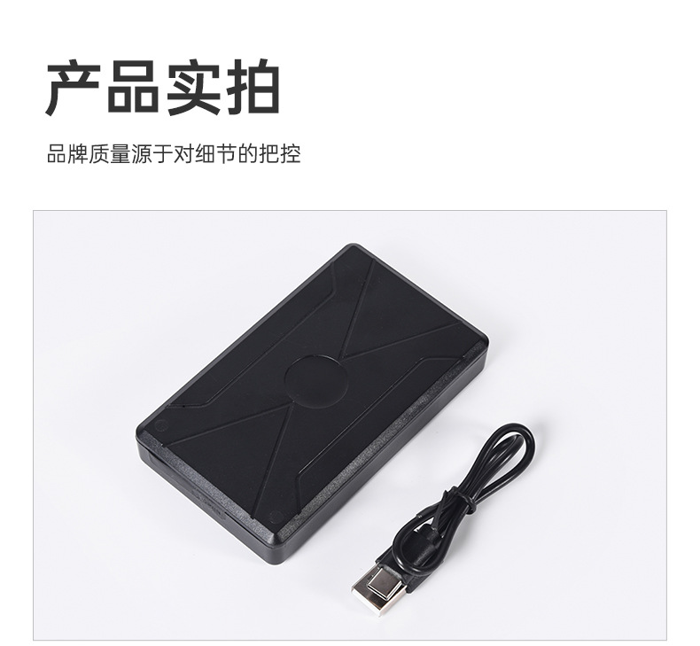4g280 Gps Tracker with Wireless Strong Magnetic Tracking, Long Standby Time, Real-Time Positioning, Long Standby Duration, Supports Remote Monitoring